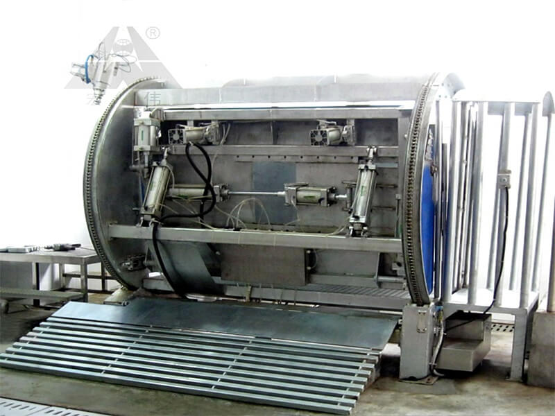 cattle halal rotary killing box