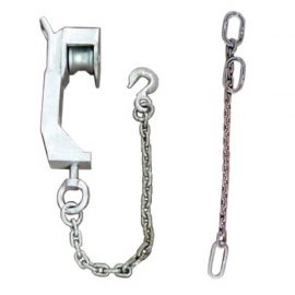 Bleeding feet shackle chain cattle cow abattoir equipment slaughtering machine halal slaughter line slaughterhouse tool