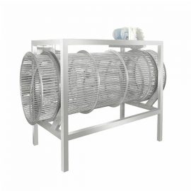 Drum type draining tumble water dropping machine poultry broiler chicken birds abattoir equipment slaughtering machine halal slaughter line slaughterhouse tool meat processing