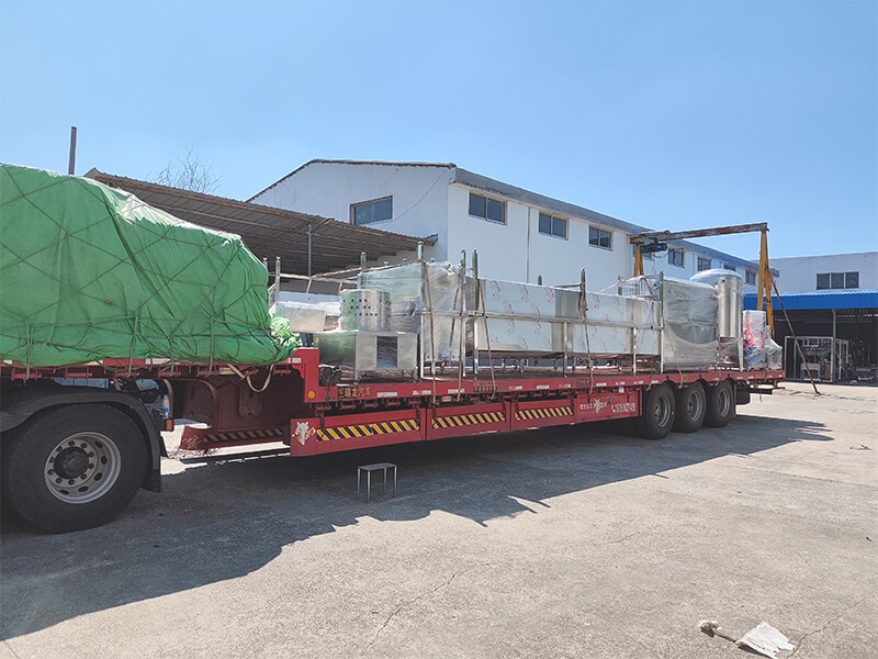 HW Machinery Ships Full Truckload of Poultry Processing Equipment and Chicken Slaughter Machines 1