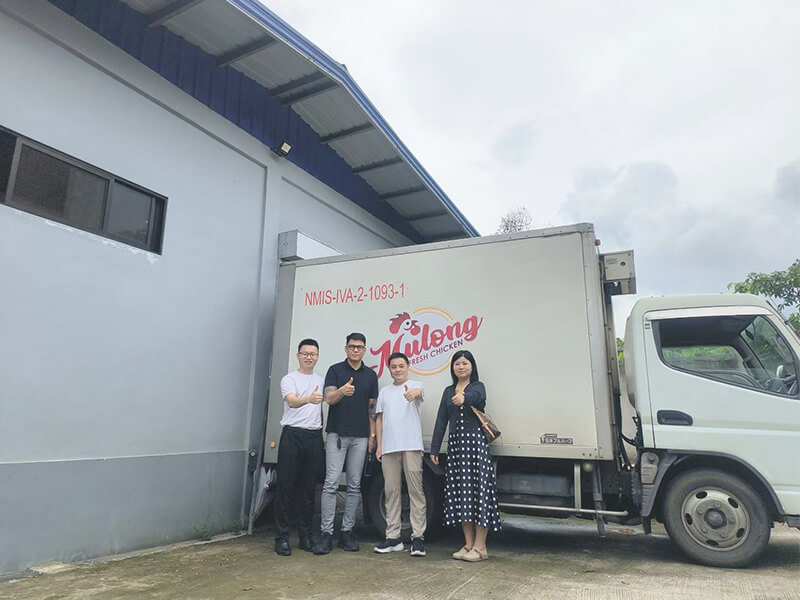 Philippines poultry processing line chicken slaughter equipment visit hw machinery 2