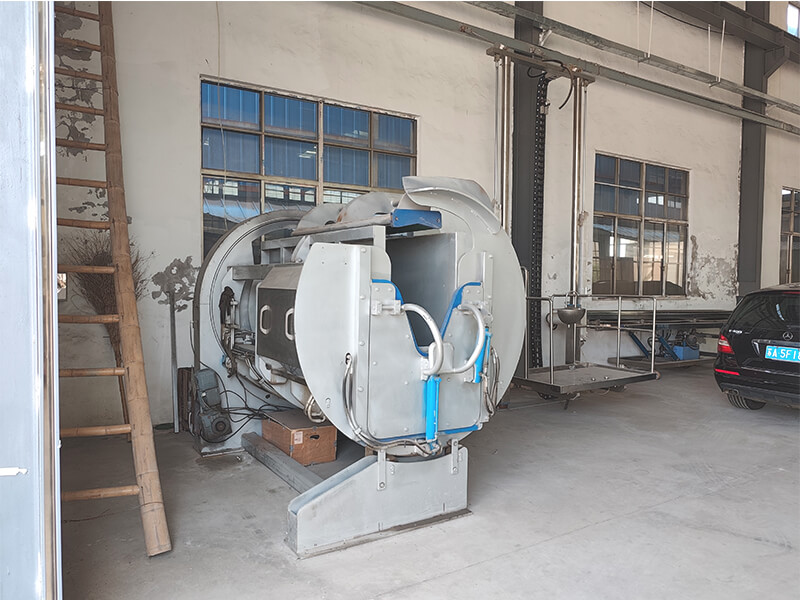 Cattle slaughter equipment inspection at HW Machinery factory audit Sept 4 2025