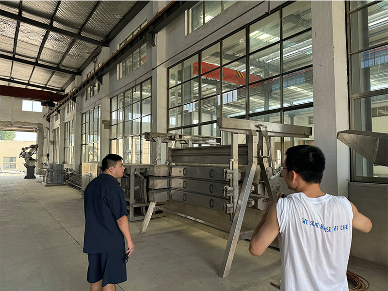 Third-party factory audit for African client at HW Machinery