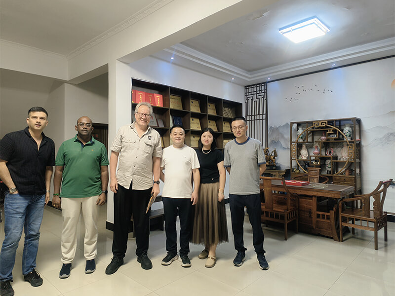 chicken slaughter line factory visit hw machinery 2