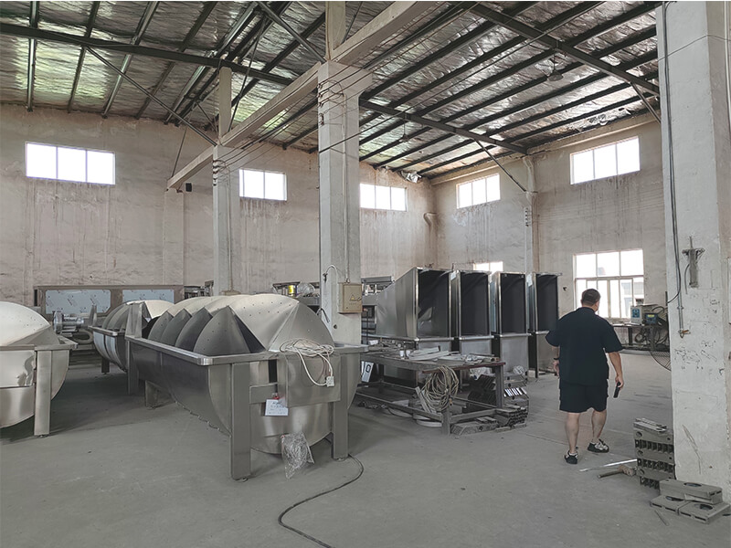 chicken spin chiller machine scalding machine hw machinery