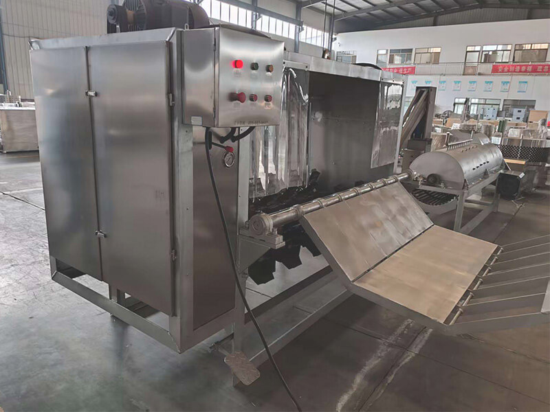 pig dehairing machine demo ghana